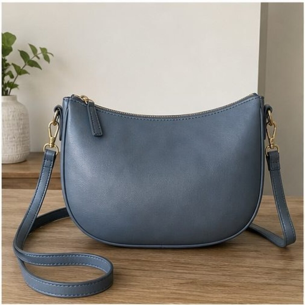 Slate Zip Crossbody Bag